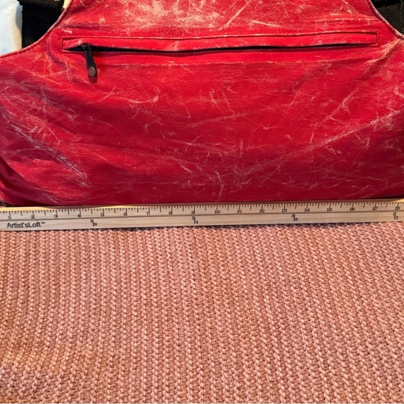 Nike Duffel Bag  (Gym Red/Black/White) With Small Inside Pouch. - Picture 9 of 9